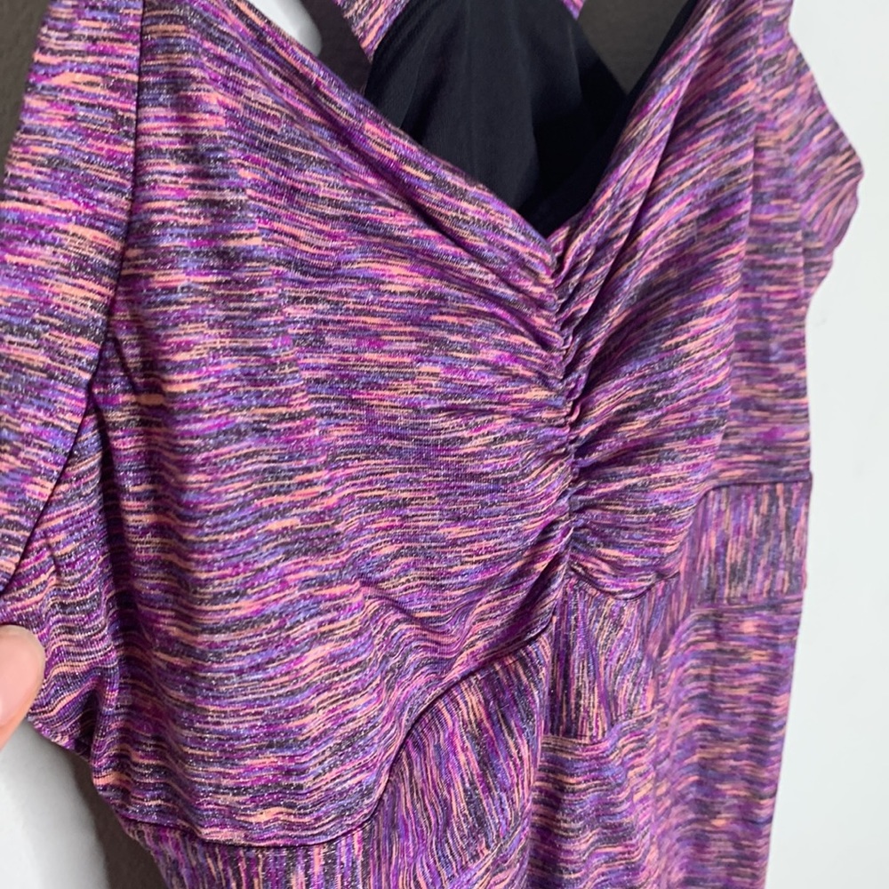 Prana Amaya Pink purple Space Dye Dress s - Picture 4 of 8